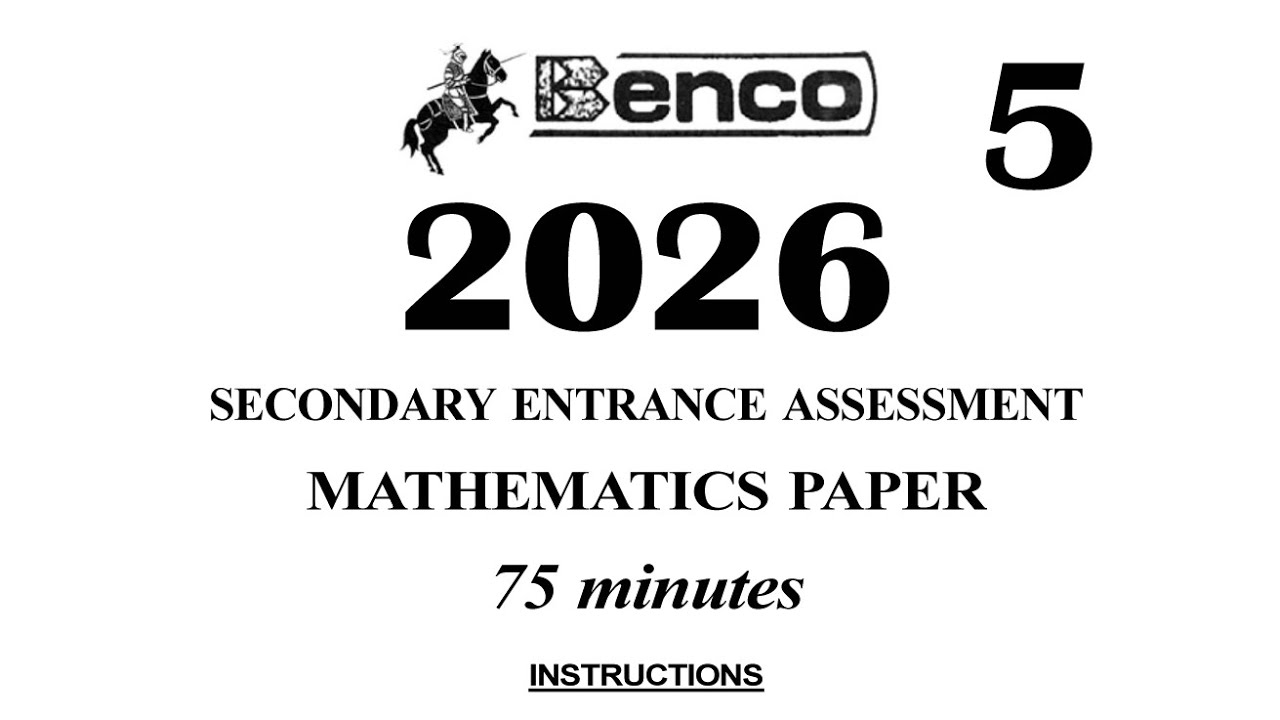 BENCO 2026 TEST 5 SECTION 2