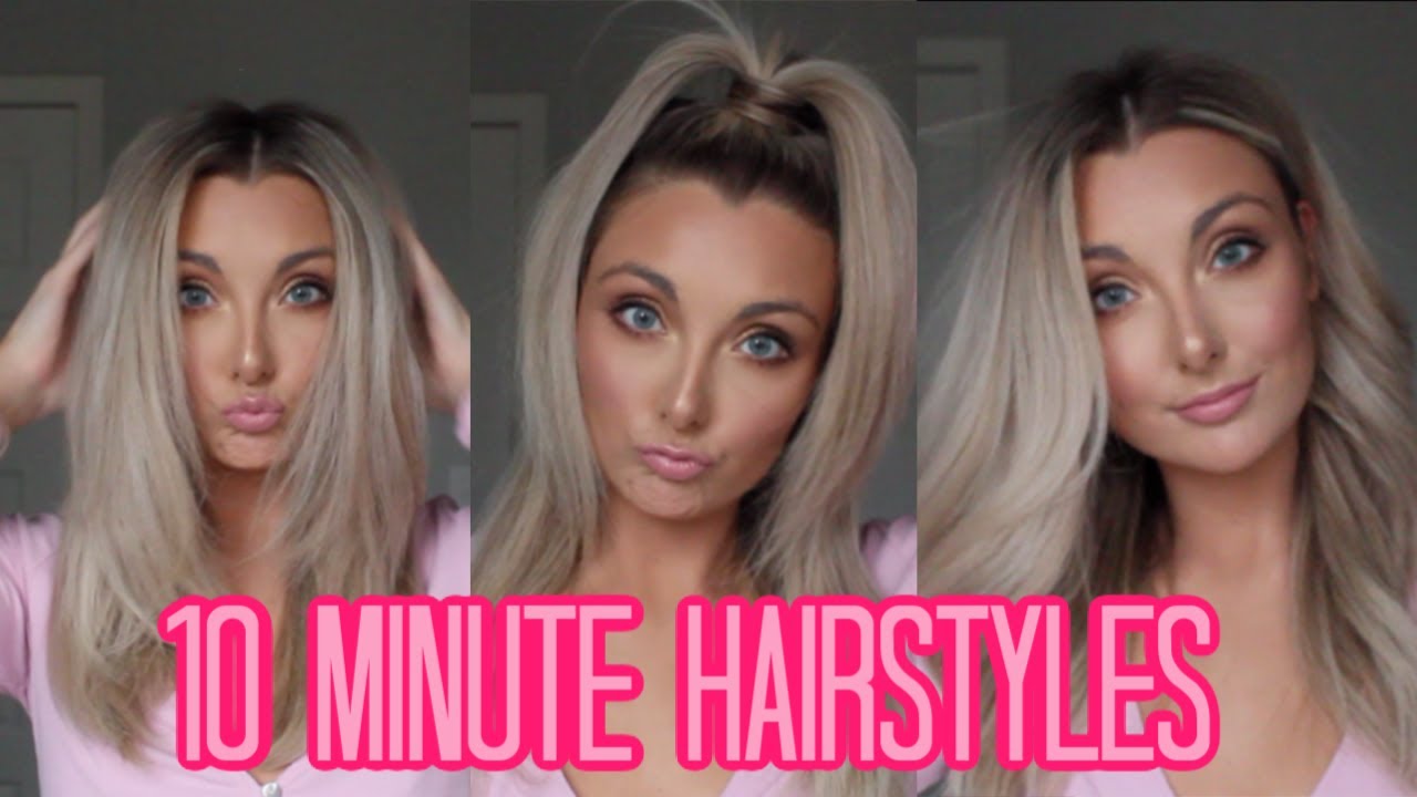 3 FLIRTY, 10 MIN HAIRSTYLES FOR MEDIUM HAIR | VALENTINE'S DAY HAIR TUTORIAL!