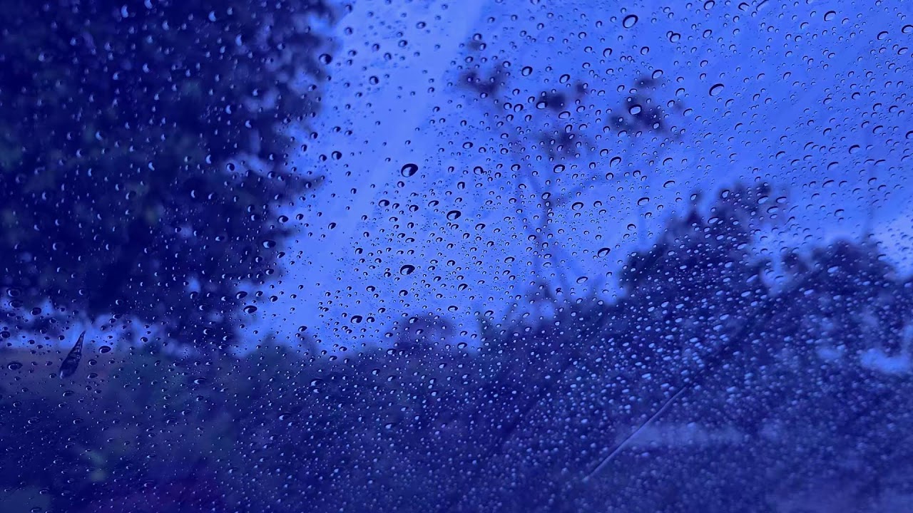 Drift Into a Peaceful Night Rain Sound On WindowㅣHeavy Rain for Sleep, Study & Relaxation,Meditation