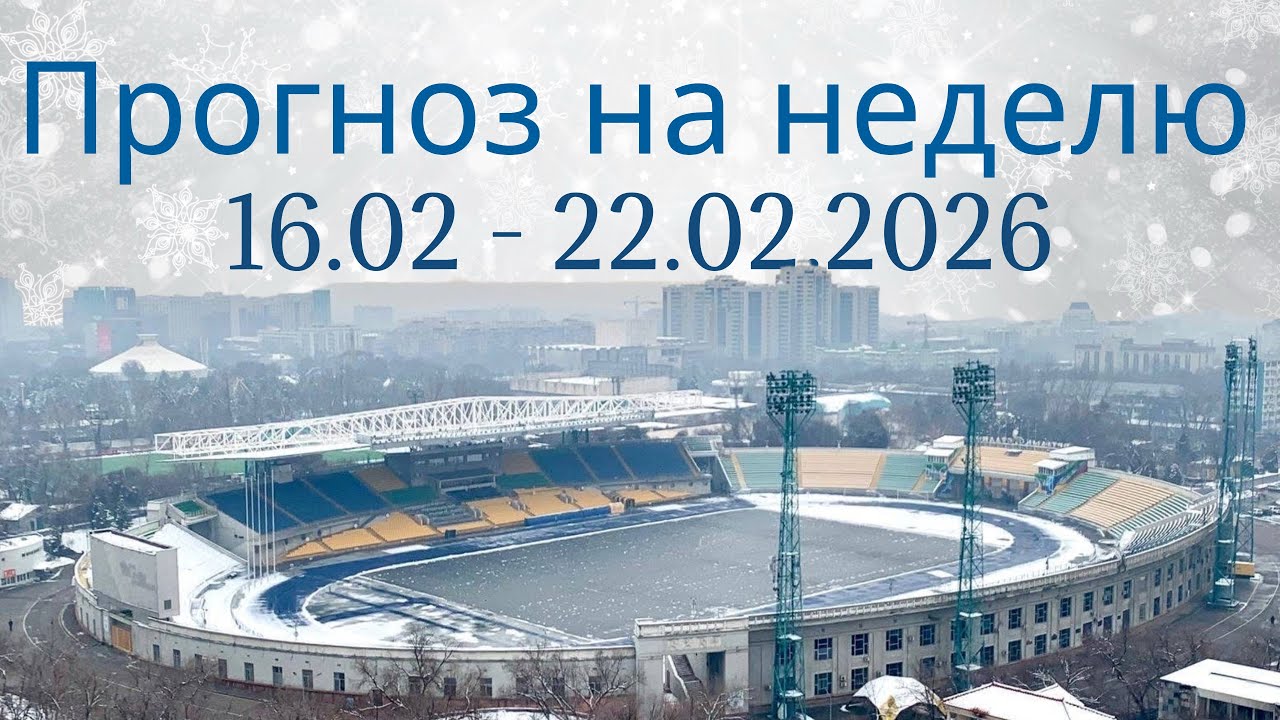 Прогноз на неделю с 16.02 - 22.02.2026 год. 