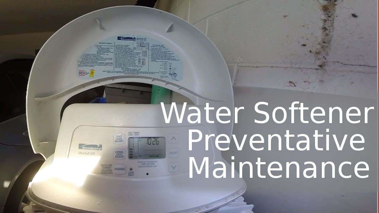 Jimmy FixIt Water Softener Preventative Maintenance