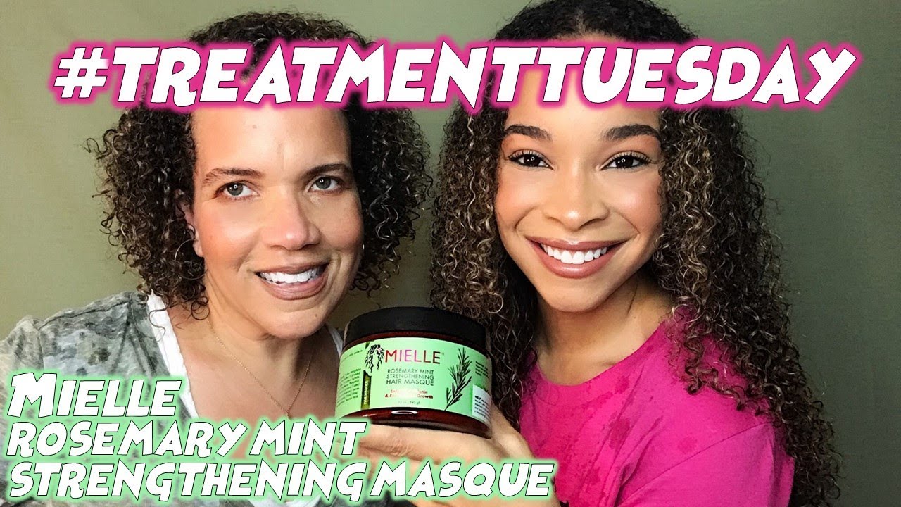 #TreatmentTuesday | Mielle Rosemary Mint Stregthening Hair Masque