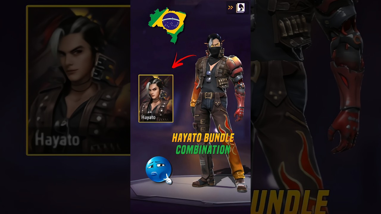 TRY THIS 🤯 UNIQUE HAYATO DRESS COMBINATION🔥💀| FREE DRESS COMBINATION WITH HAYATO BUNDLE