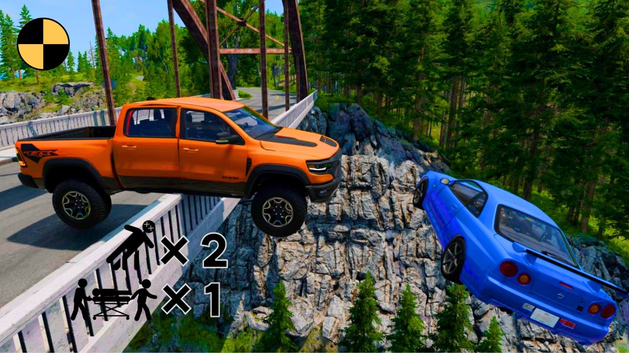 Ultra Realistic High-Speed Crashes | BeamNG.drive Car Crash Compilation #8