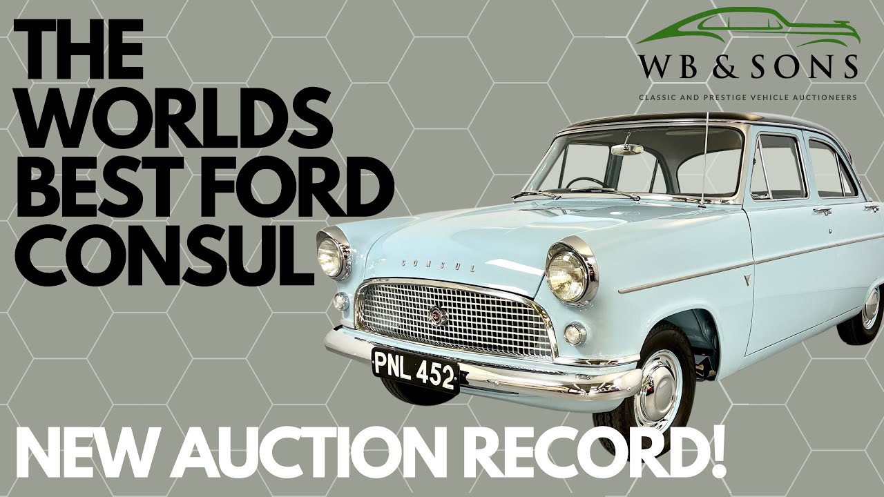 The world's best Ford Consul sets a new auction record!