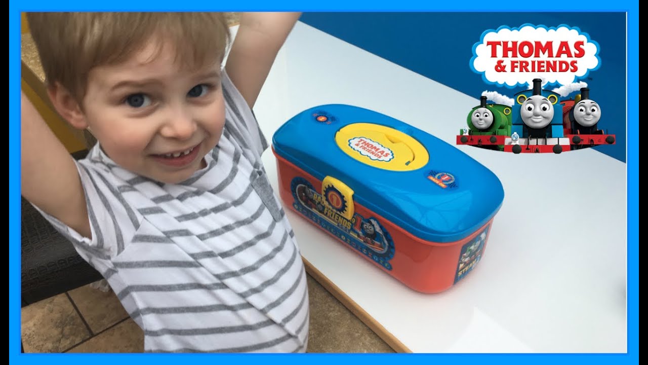 Thomas and Friends Engine Dough Tool Case Toy Kids Videos