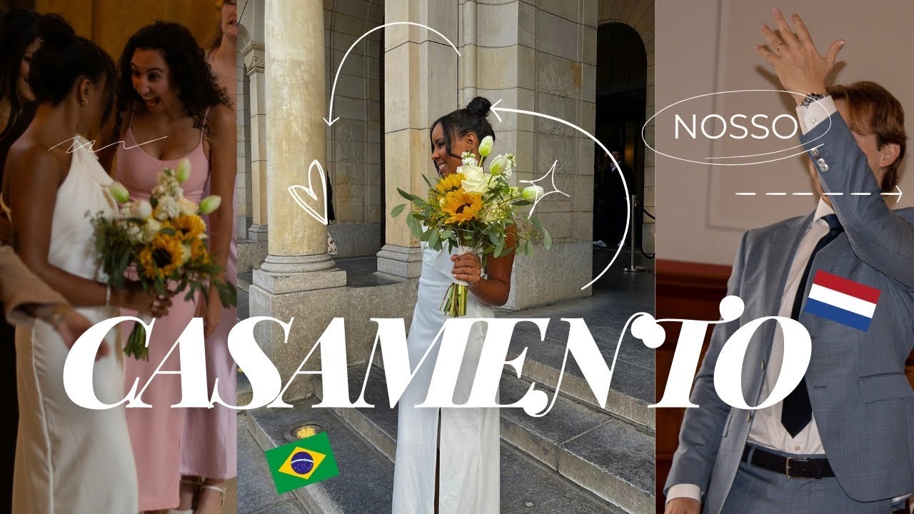 Eu não esperava que fosse assim… meu casamento na Holanda 🇳🇱