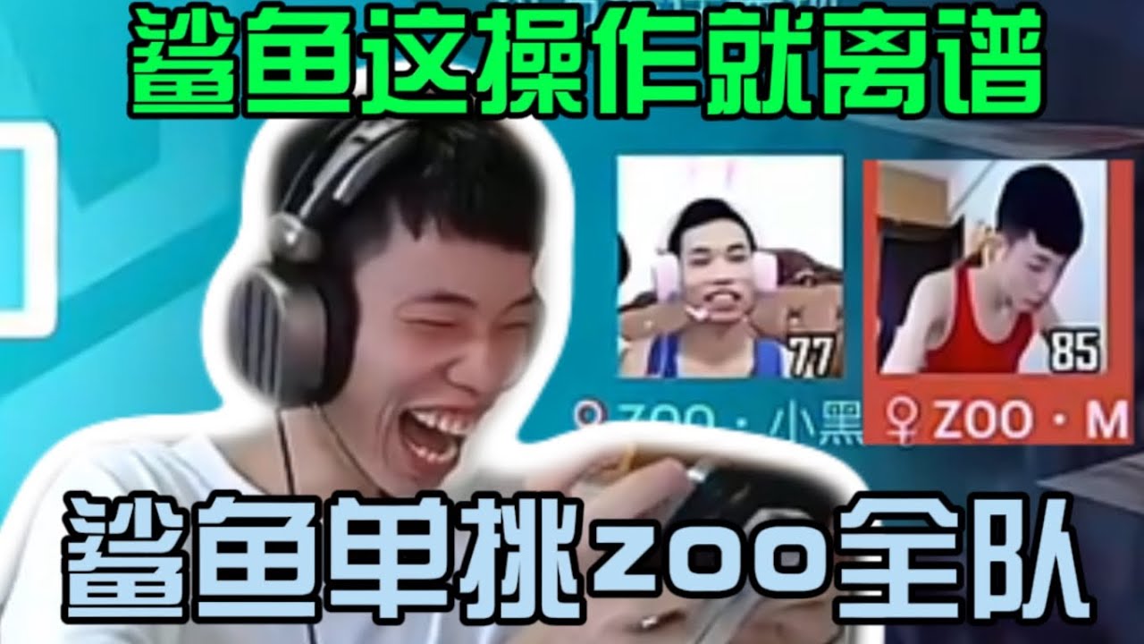 鲨鱼单挑zoo全队并轻松拿捏，观众看到这操作纷纷直呼陌生！