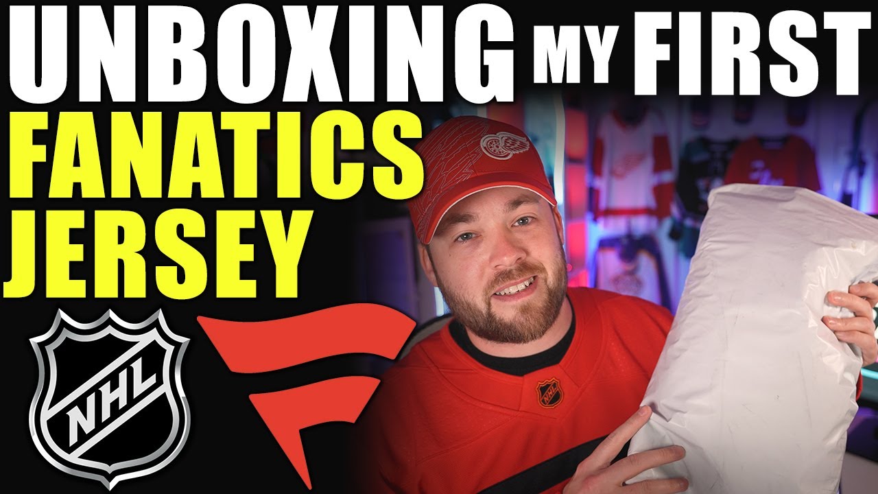 Unboxing My FIRST NHL Fanatics Jersey!