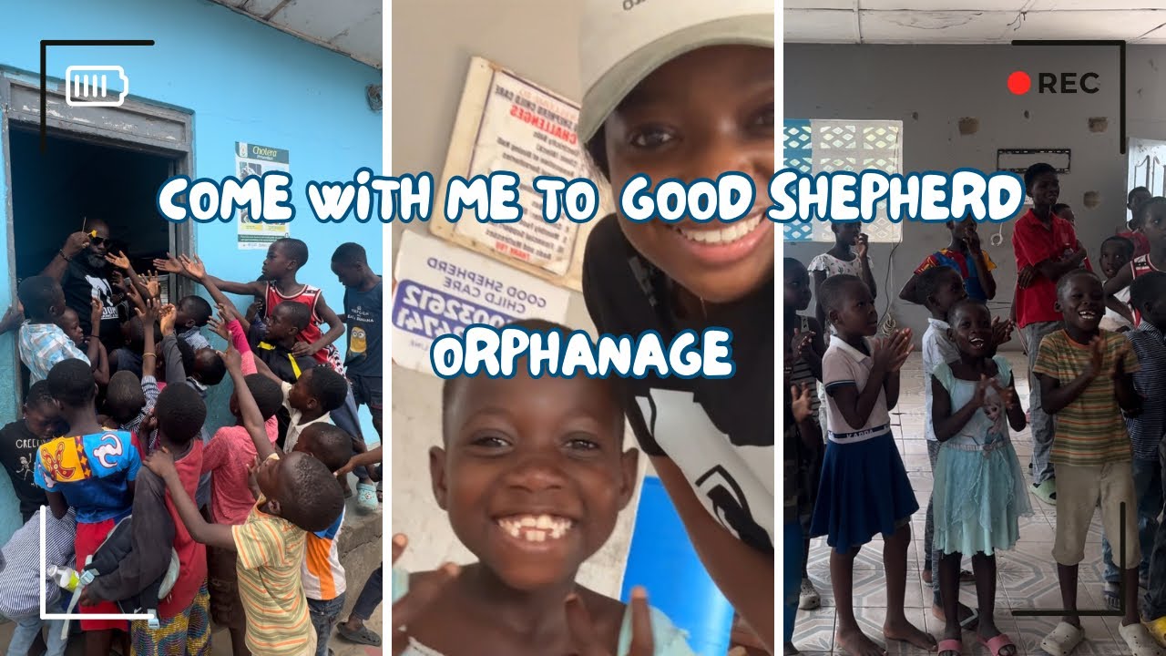 DONATING TO AN ORPHANAGE IN GHANA 🇬🇭