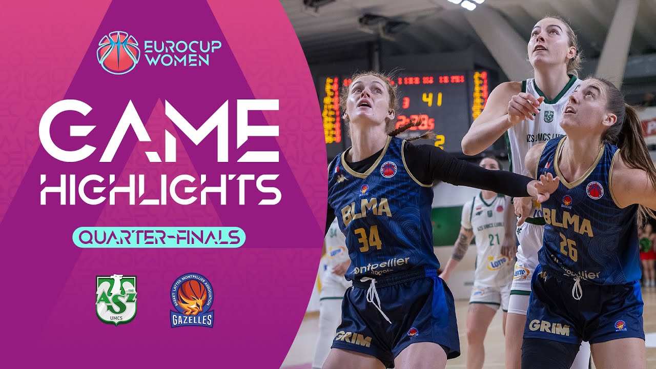 LOTTO AZS UMCS Lublin v BLMA | Quarter-Finals | Highlights | EuroCup Women 2025-26