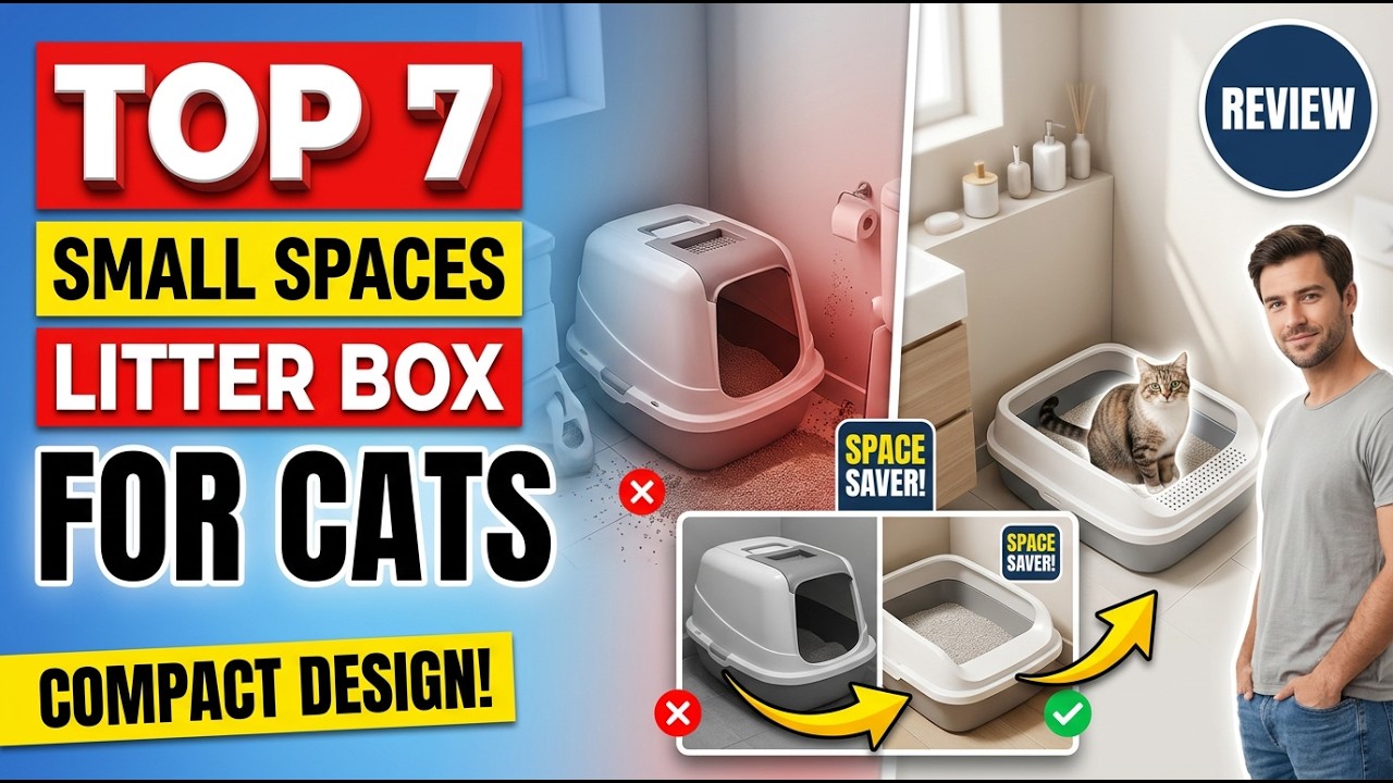 Top 7 Best Top Entry Cat Litter Box for Small Spaces (Hidden Gem) Stop Mess & Odor 2026