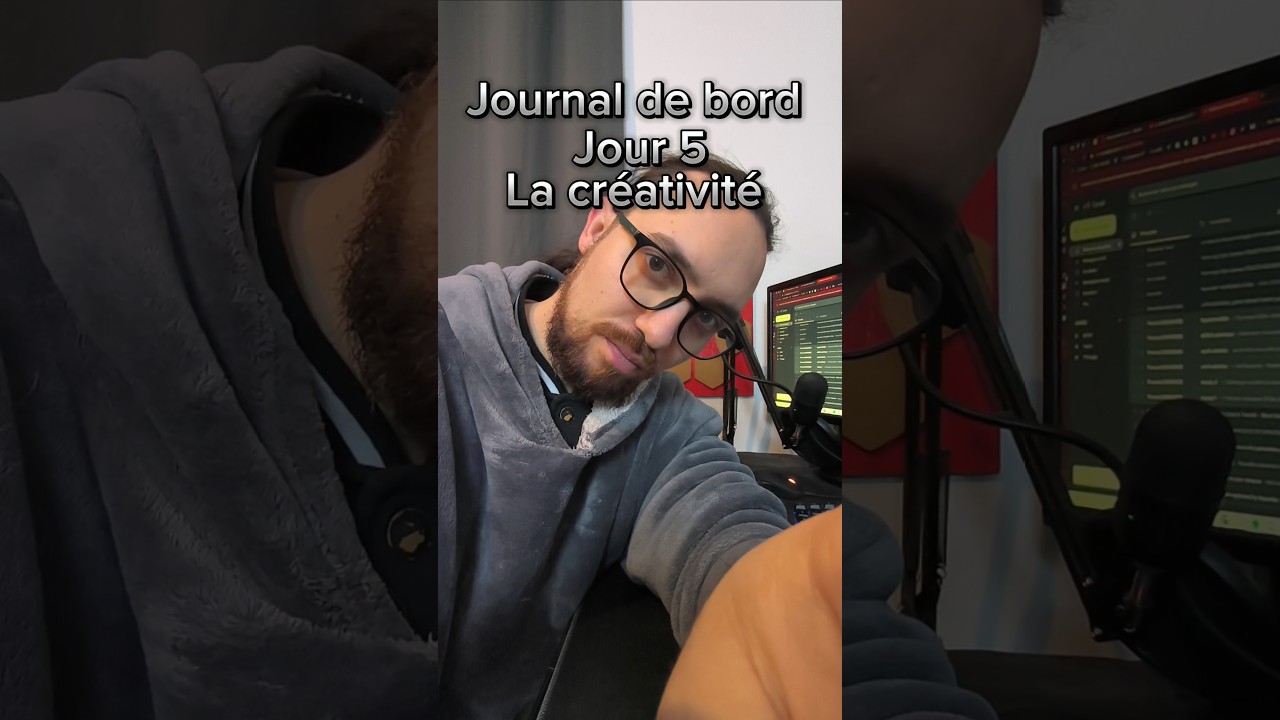 Journal de bord Jour 5 : La cr&eacute;ativit&eacute; et l'inspiration #journaldebord
