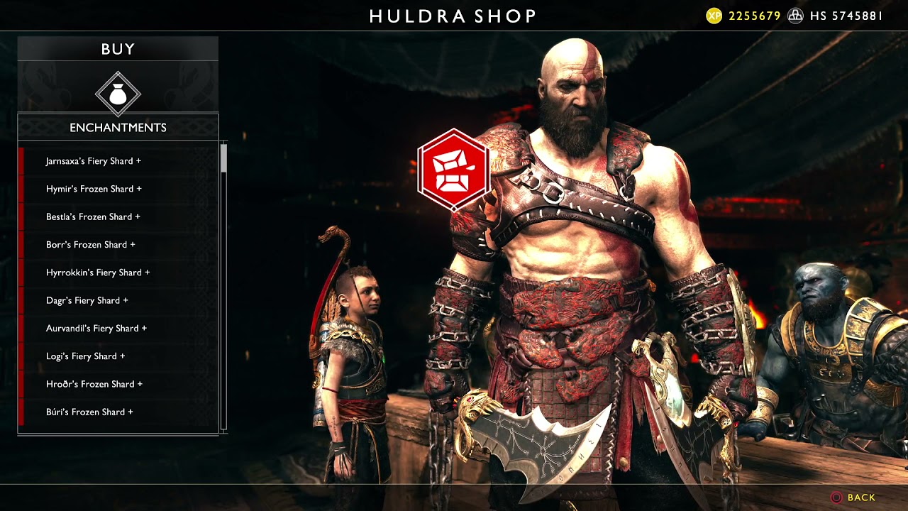 tutorial video,. how to get the max strength enchantments in GOW