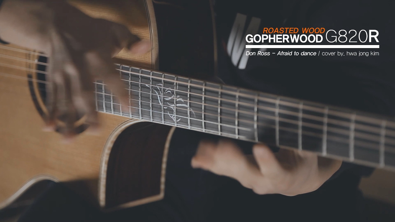 Don Ross - Afraid to dance [Cover] GopherWood G820RCE
