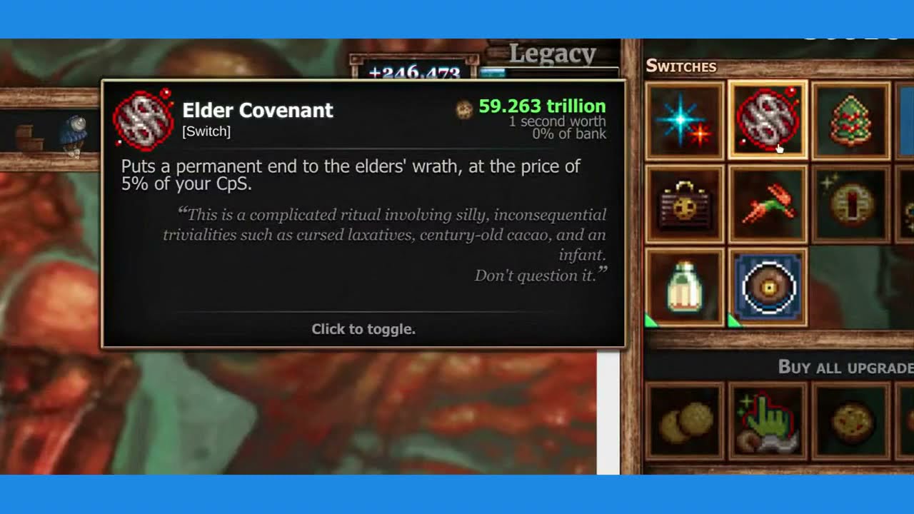 The Rise and Fall of the Grandma apocalypse In cookie clicker!!