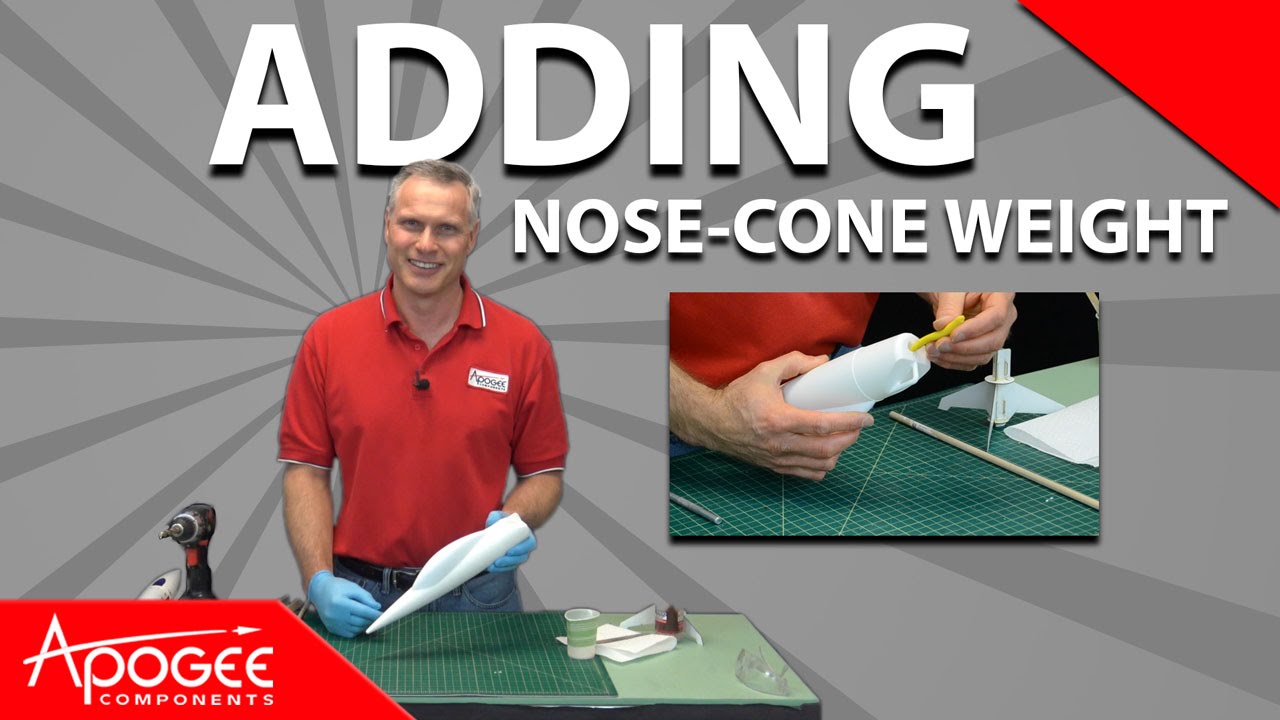 Adding nose weight to your nose cone