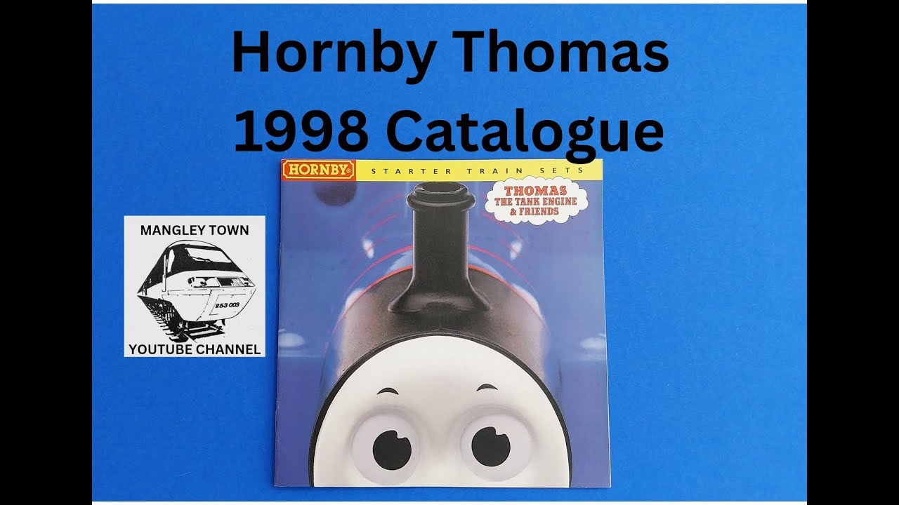 Hornby Thomas the tank engine 1998 catalogue full look through from Mangley Town #Hornby