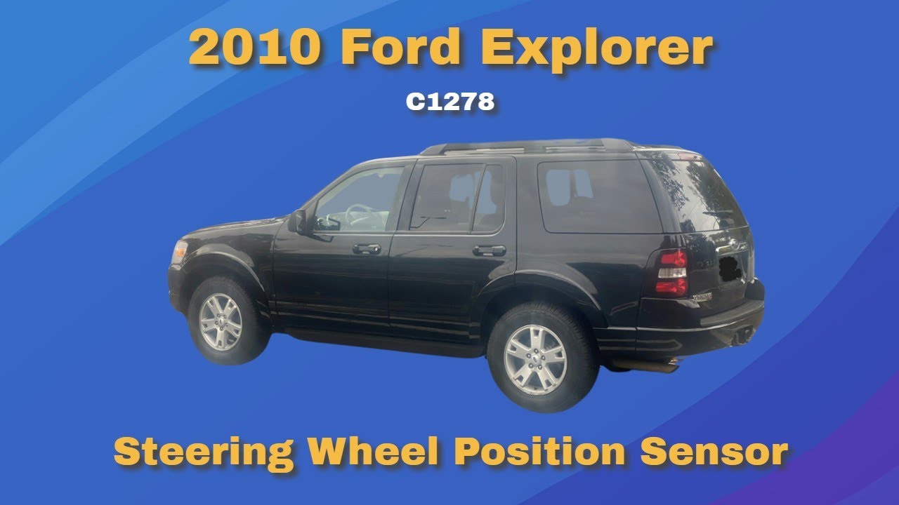 2010 Ford Explorer C1278 Service RSC Now