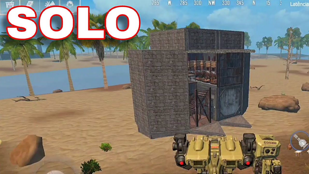 PRIMEIRO DIA DO SERVIDOR NEM BASE DE AÇO SEGURA O ALFA KKK PLAYALFA LAST ISLAND OF SURVIVAL