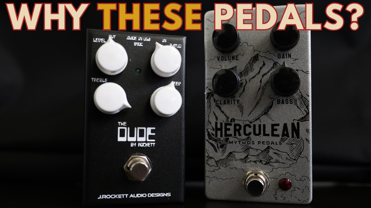 Why I Keep Buying D-Style Pedals (feat. Mythos' Herculean v2 and J. Rockett's The Dude v2)