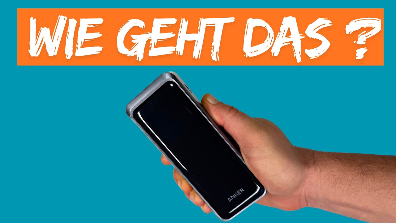 Smartphone Größe mit 300W Ladepower! Das glaube ich nicht!