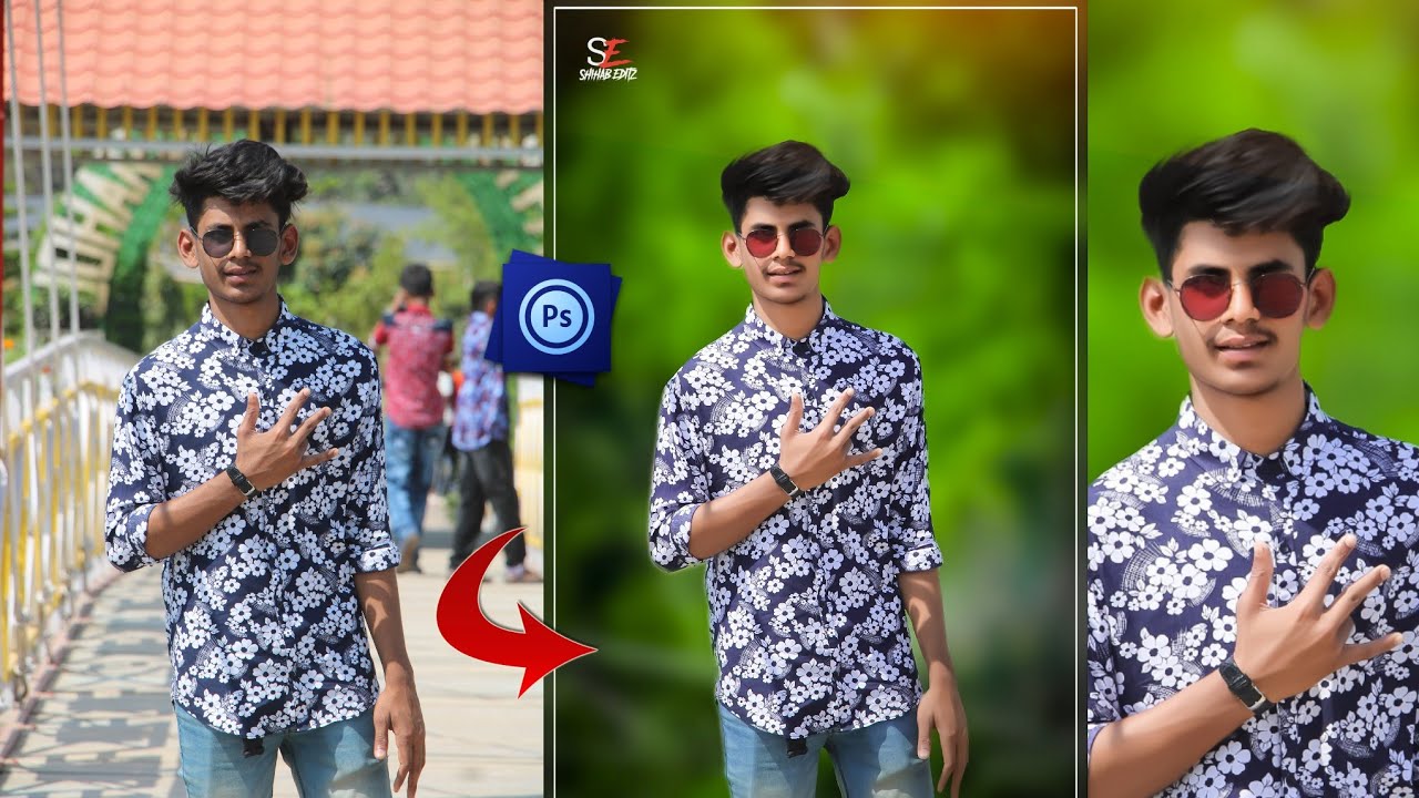 Best Ever Ps Touch Mobile Photo Editing Tutorial | Natural colour Grading & retouch in Lightroom