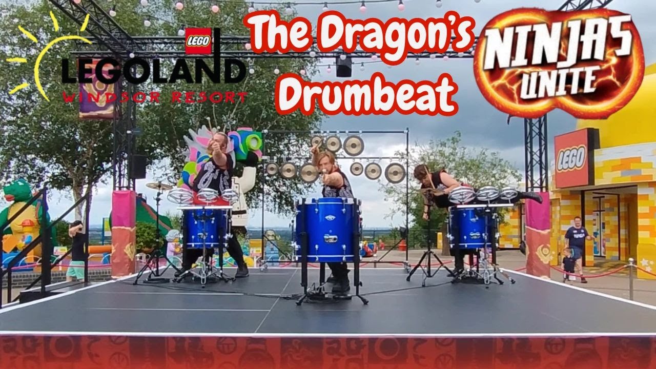 The Dragon's Drumbeat - The Beginning Ninja's Unite 2024 at Legoland Windsor Resort