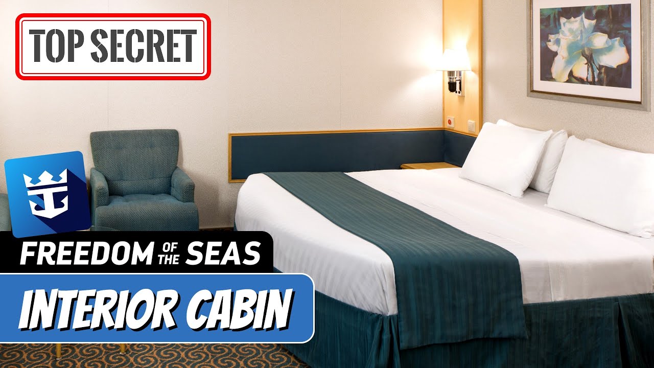 Freedom of the Seas | NEW Interior Stateroom | Full Walkthrough Tour & Review 4K