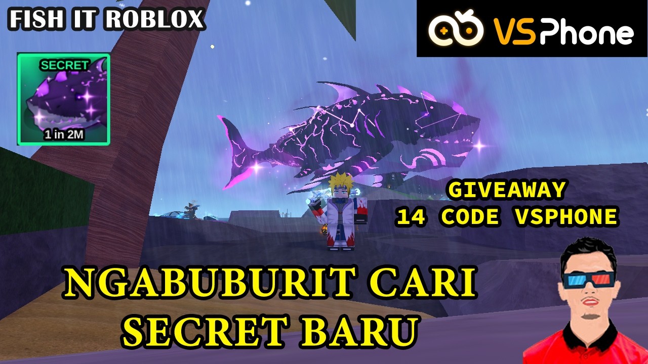 Ngabuburit cari secret baru bersama VSPhone - FREE BOOST x8 | Fish it Roblox