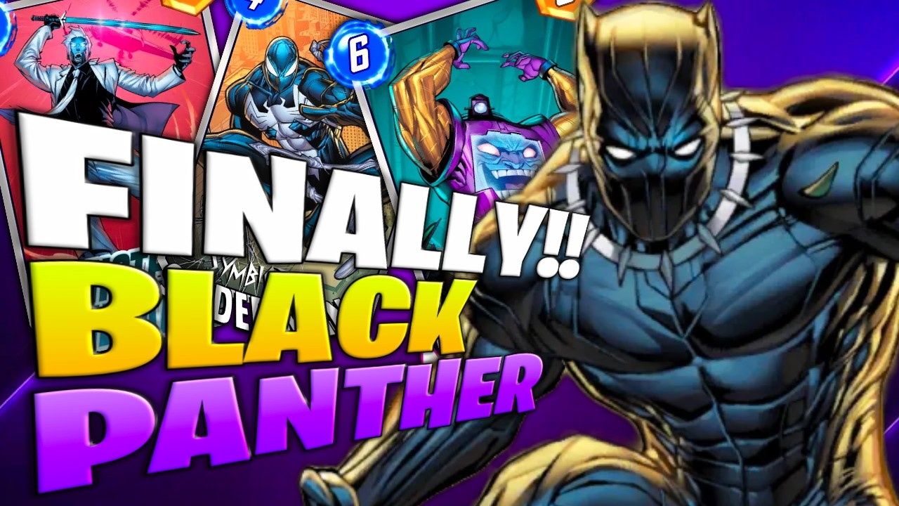 Finally Pulled Black Panther!! - Negative Black Panther Deck - Marvel Snap
