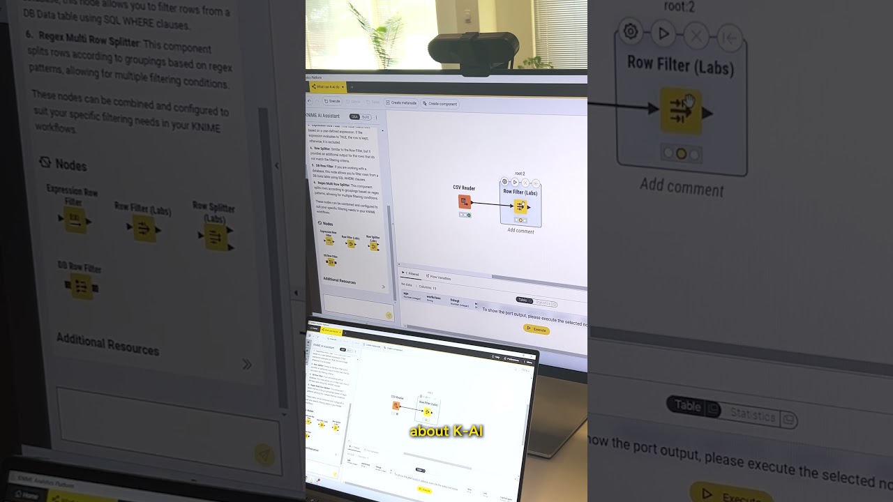 Let K-AI, our AI assistant, help you build workflows! #KNIME #shorts