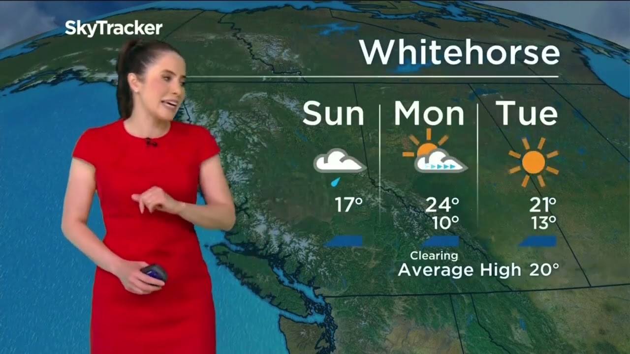 Yvonne Schalle - Weekend Noon News Hour on Global BC - July 24, 2022.