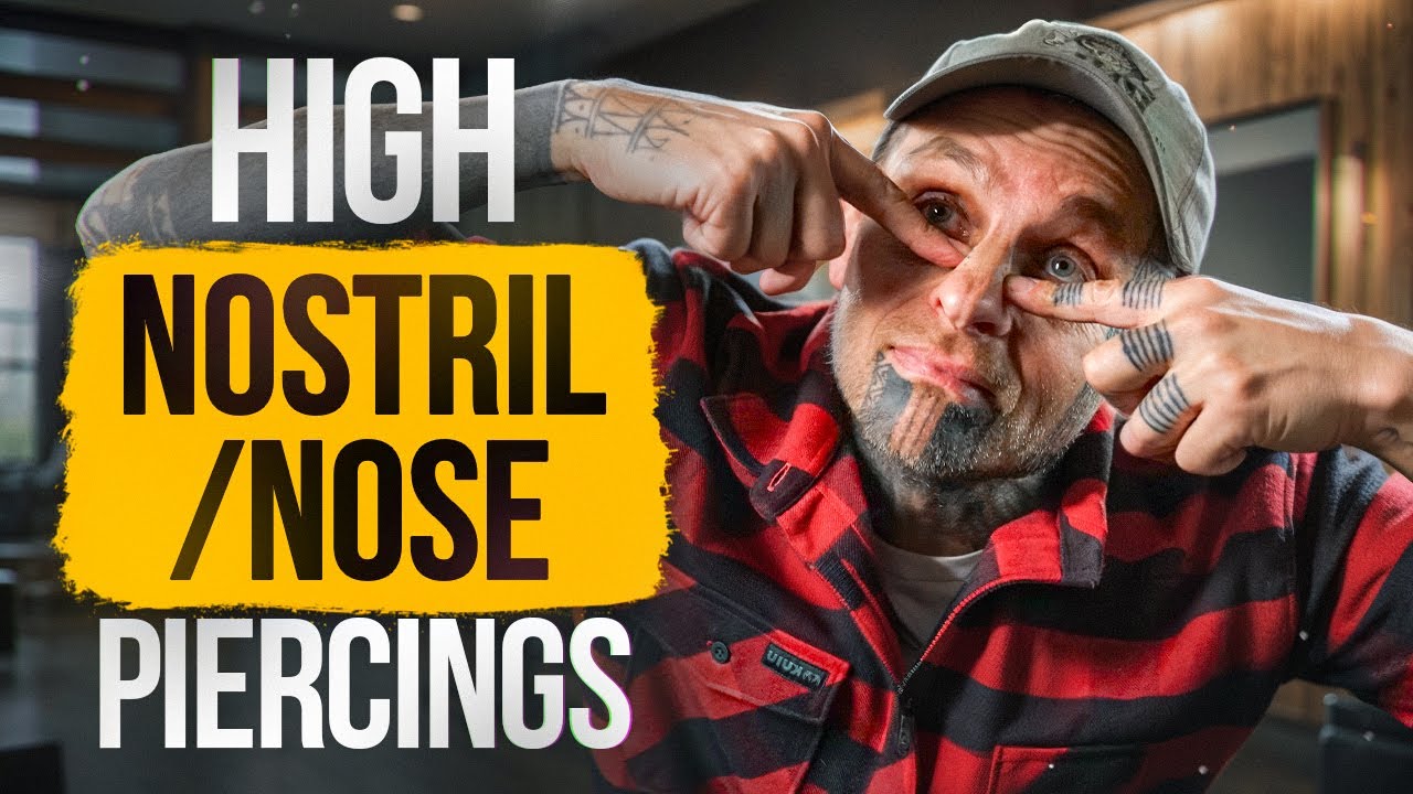 High Nostril Nose Piercings | UrbanBodyJewelry.com