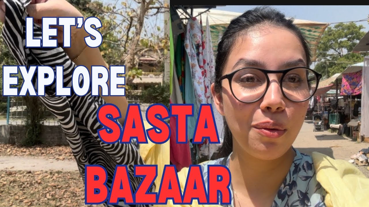 Islamabad's Cheapest Market? Full Tour of Sasta Bazar! #sastabazzar