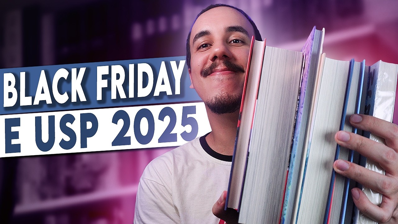 Compras da Festa do Livro da USP 2025 e Black Friday