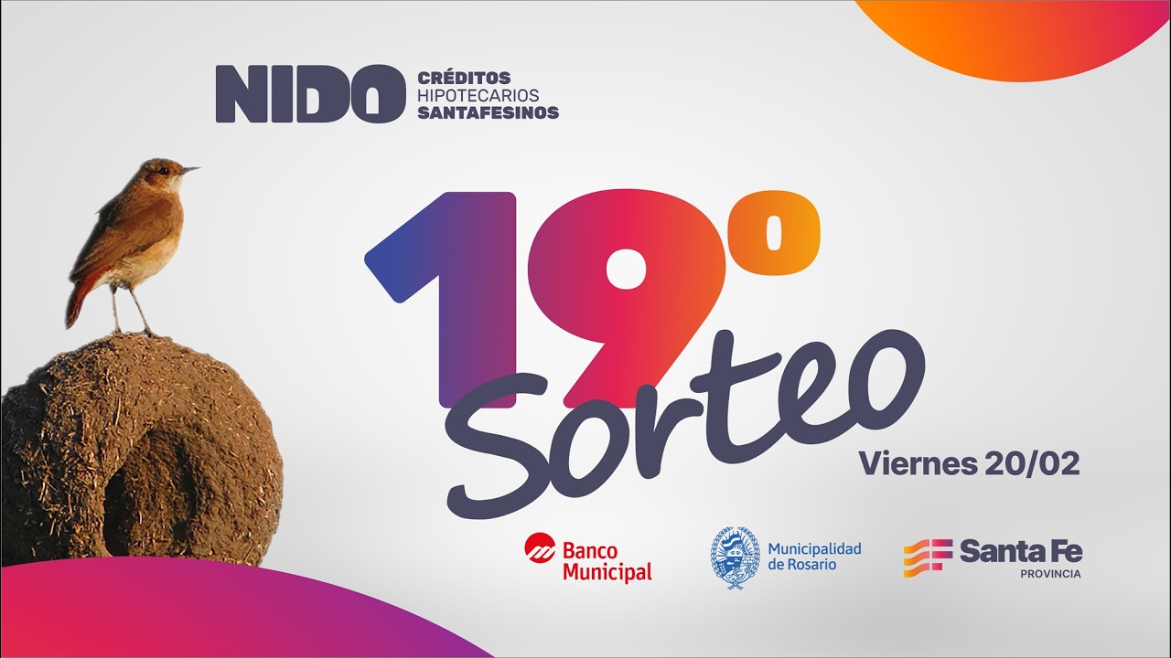 |VIVO| - 19º sorteo de los Créditos Nido - 20/2/2026