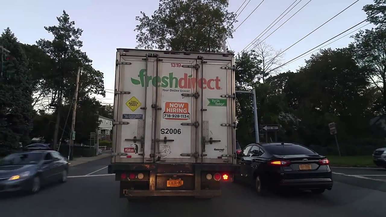 Driving from Yonkers to New Rochelle,New York