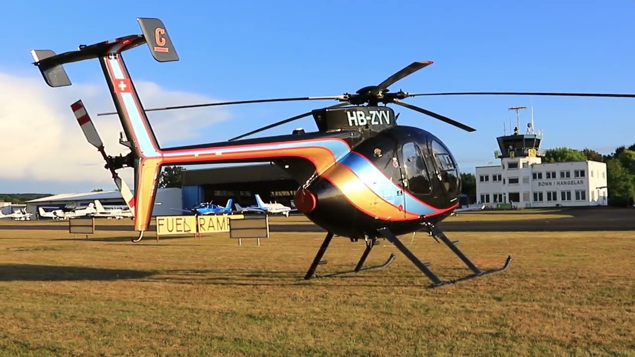 Swiss McDonnell Douglas 369  HB-ZYV. Filmed during the Grumman fly in 2025.