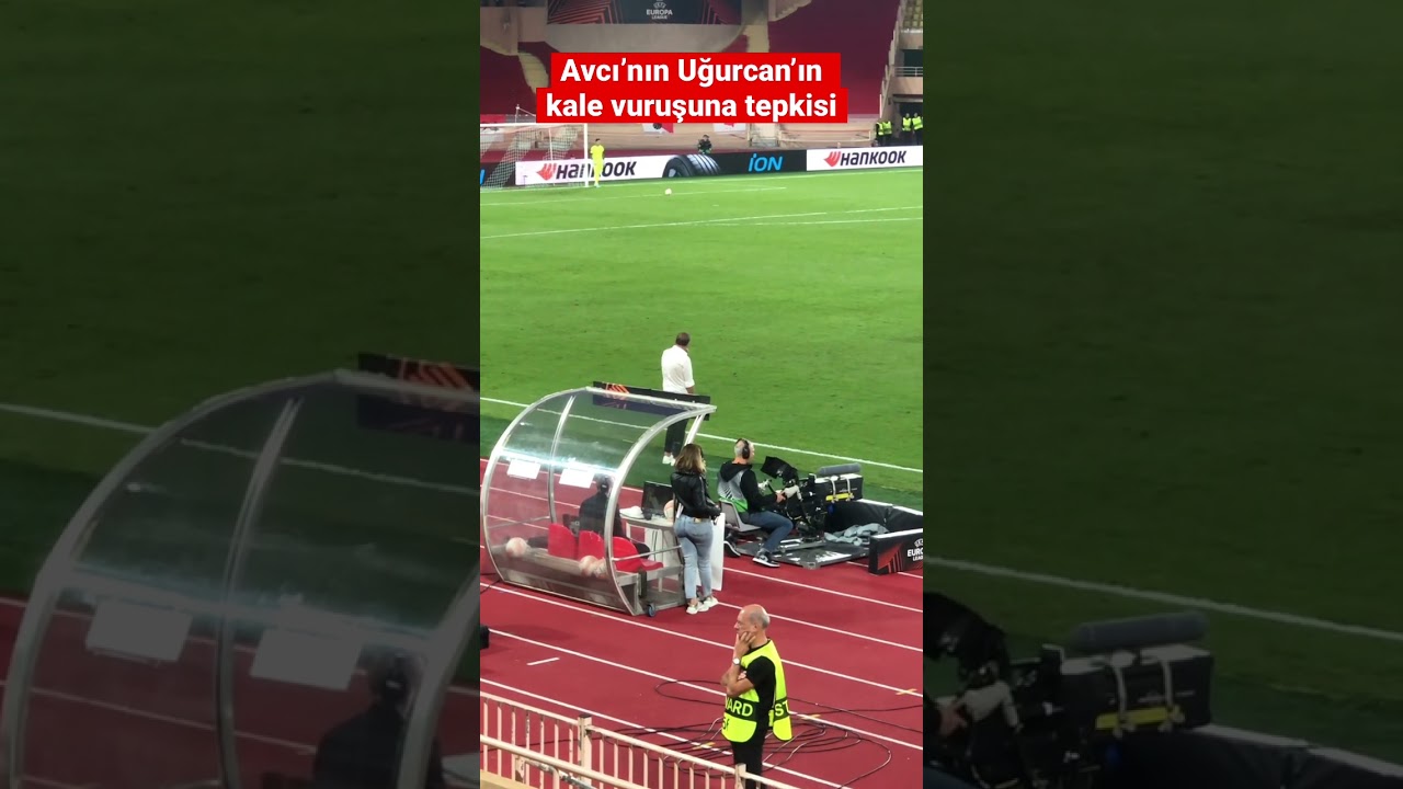 Abdullah Avcı&rsquo;nın Uğurcan&rsquo;ın kale vuruşuna tepkisi