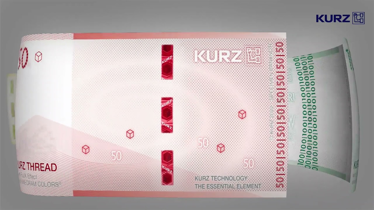 KURZ Threads with Flux Effect and Kinegram colors Vol4