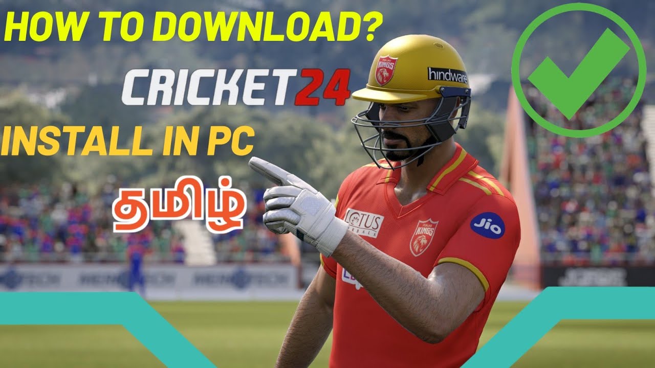 💥Finally ! How To Download And Install Cricket 24 In Pc Consoles ! Steam Download ! In Tamil
