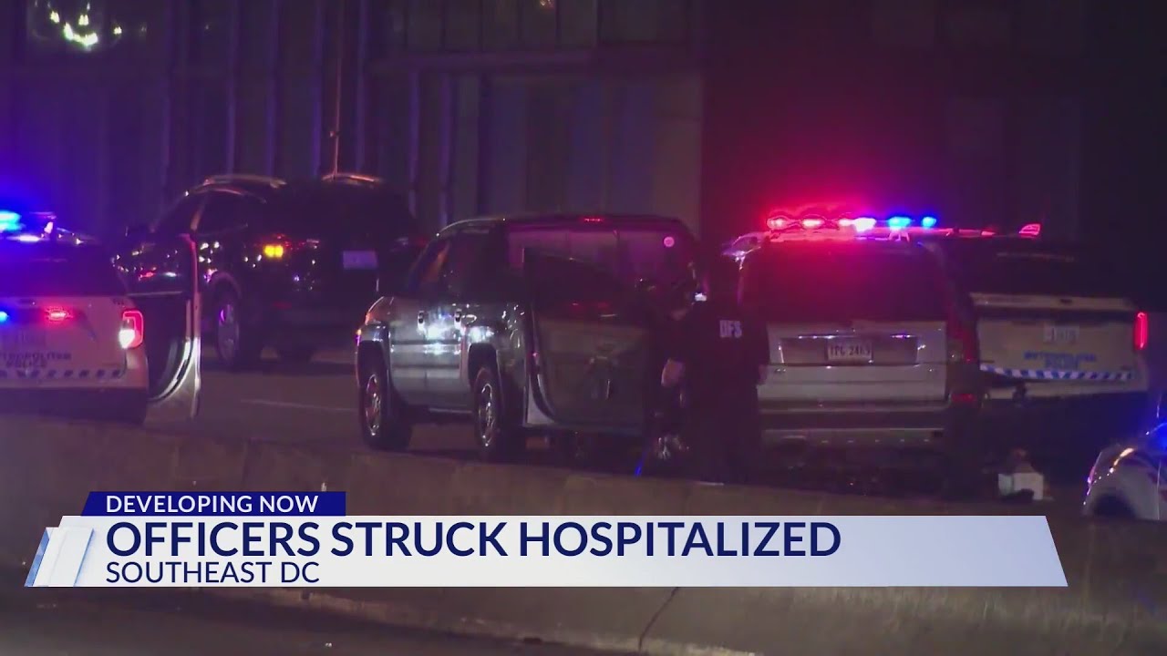 Demands for roadside safety improvements after 2 officers struck on DMV highways during holidays