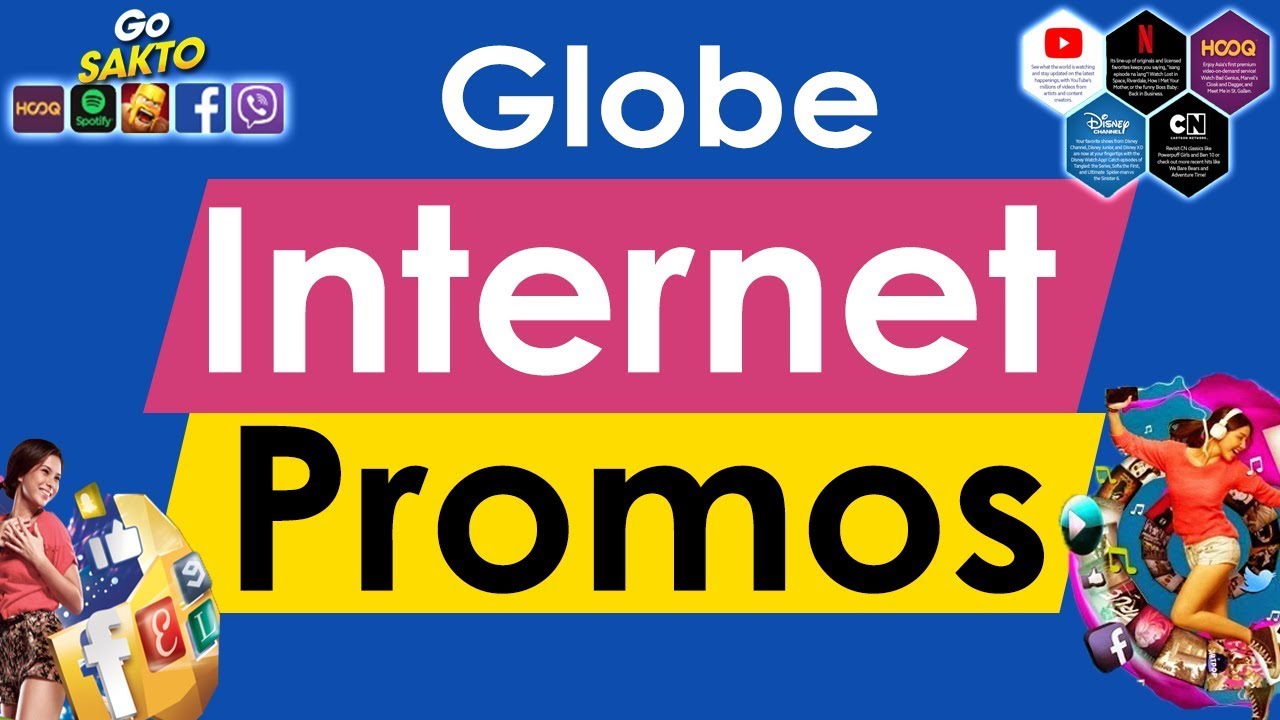 How to Register Globe Internet Promos - 1, 3, 7 up 30 Days Validity