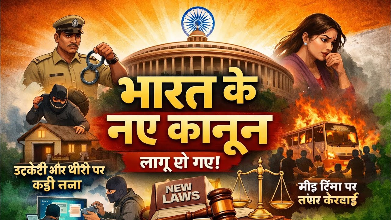 ये नए कानून नहीं जानेंगे तो पछताओगे | भारत के नए नियम || Big Changes in India! New Laws Now 🤔😱