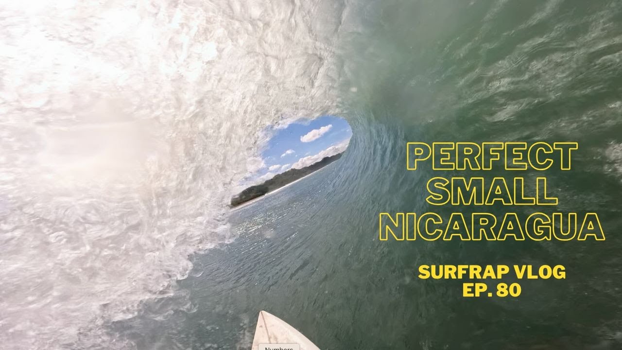 PERFECT OFFSHORE NICARAGUA - SMALL PLAYA COLORODOS - SurfRap Vlog ep 80