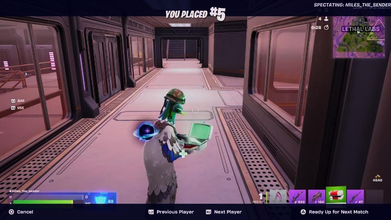 Fortnite_He died to the storm and i won lol