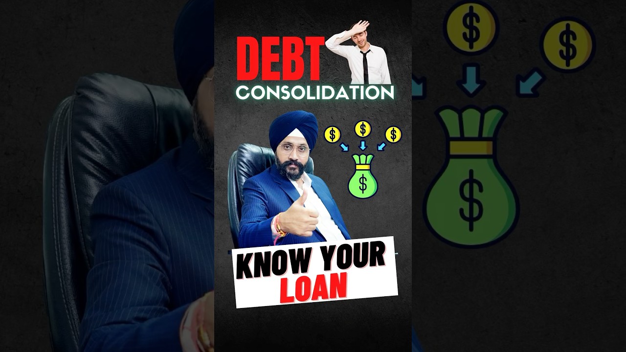 Struggling with multiple debts? Learn how debt consolidation can help. #debtconsolidation #ytshorts