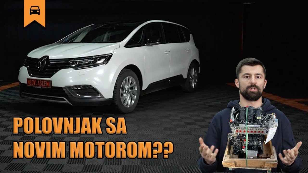 RENAULT Espace V 1.6 DCI - Zamenjen motor strah u kostima!