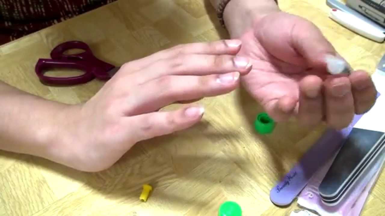ギターレッスン【実践！右手の爪を補強しよう！】